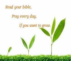 Talk to God in Prayer every day